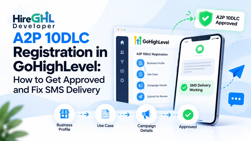A2P 10DLC Registration in GoHighLevel: How to Get Approved and Fix SMS Delivery