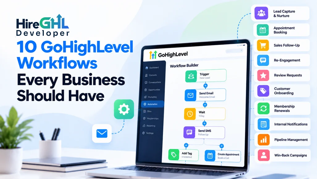 10 GoHighLevel Workflows Every Business Should Have