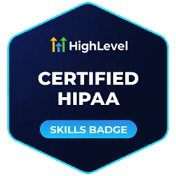 HighLevel Certified HIPAA Associate Badge