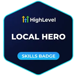 HighLevel Local Hero Badge
